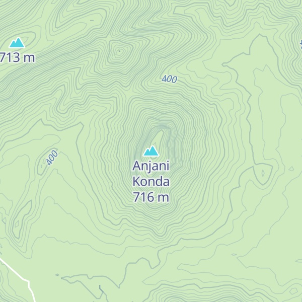 Map of Anjani Konda