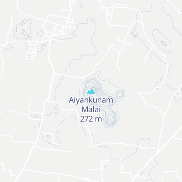 Map of Aiyankunam Malai