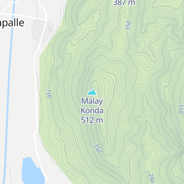 Map of Malay Konda