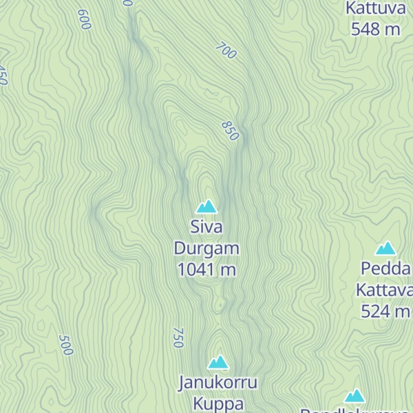 Map of Siva Durgam