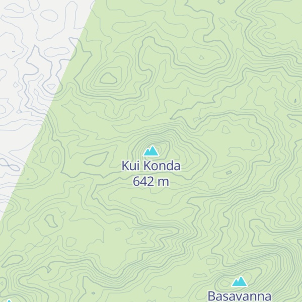 Map of Kui Konda