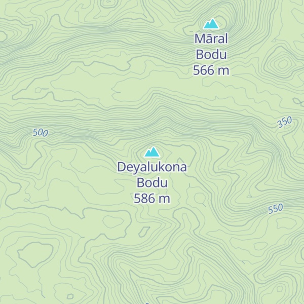 Map of Deyalukona Bodu