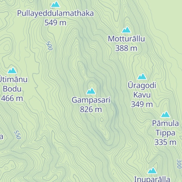 Map of Gampasari