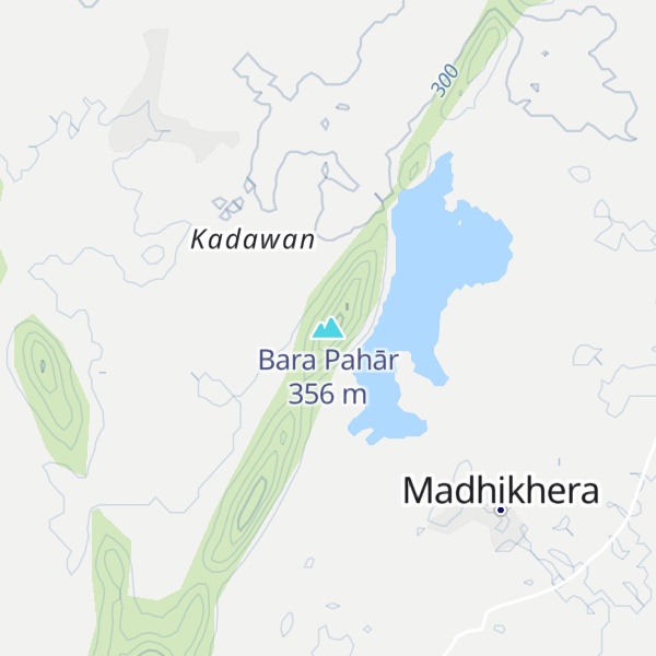 Map of Bara Pahār