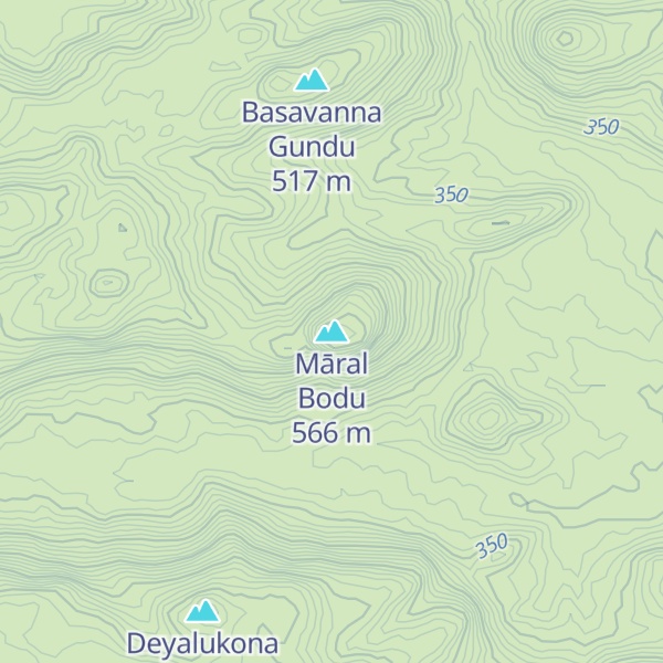 Map of Māral Bodu