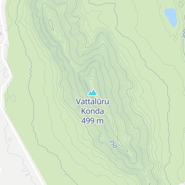 Map of Vattalūru Konda