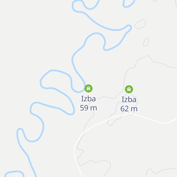 Map of Izba