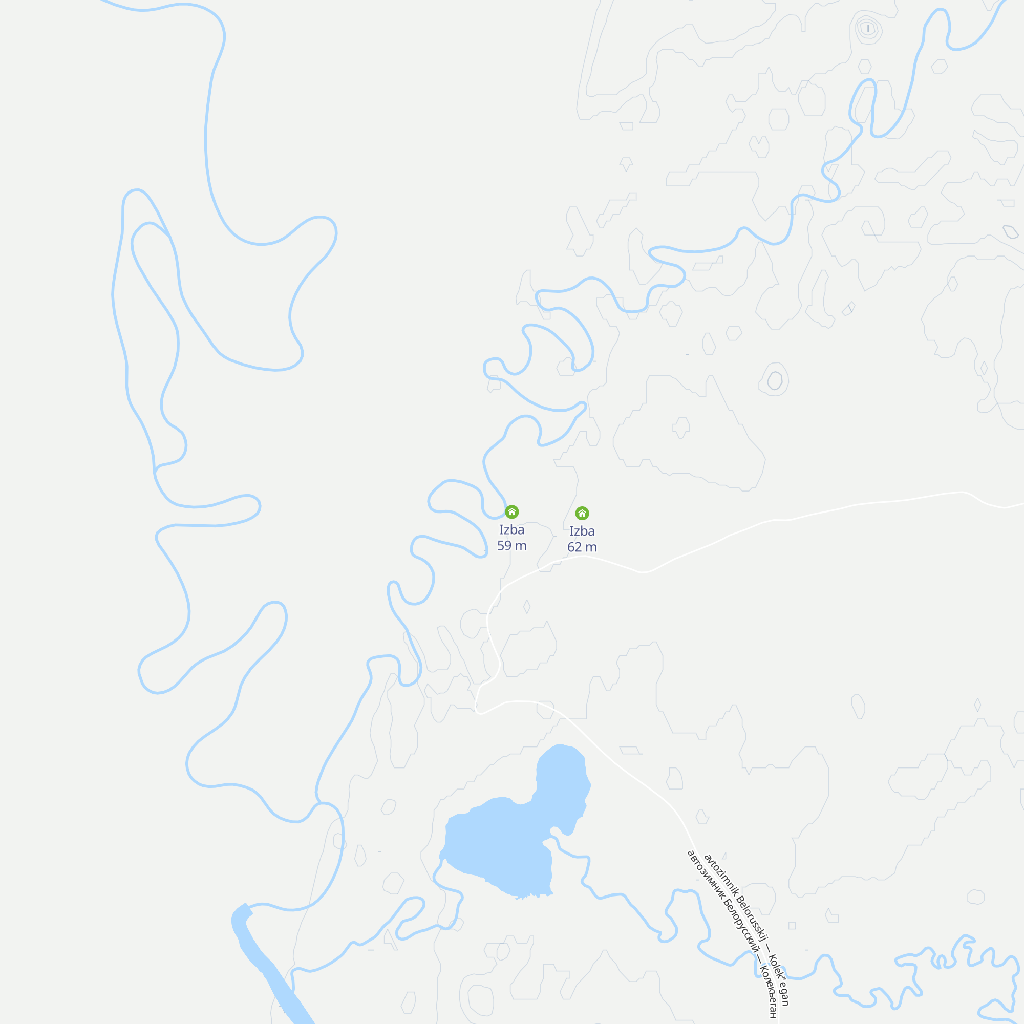 Izba map