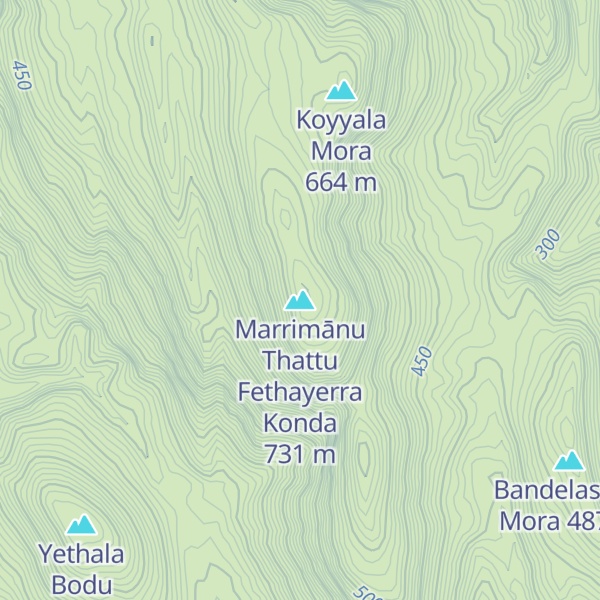 Map of Marrimānu Thattu Fethayerra Konda