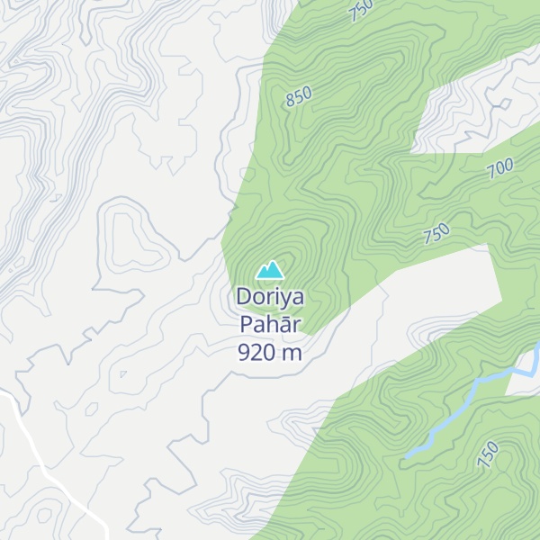 Map of Doriya Pahār