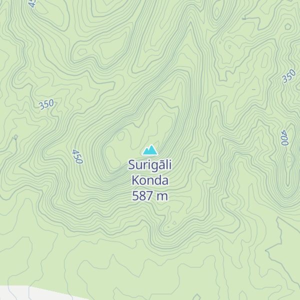 Map of Surigāli Konda