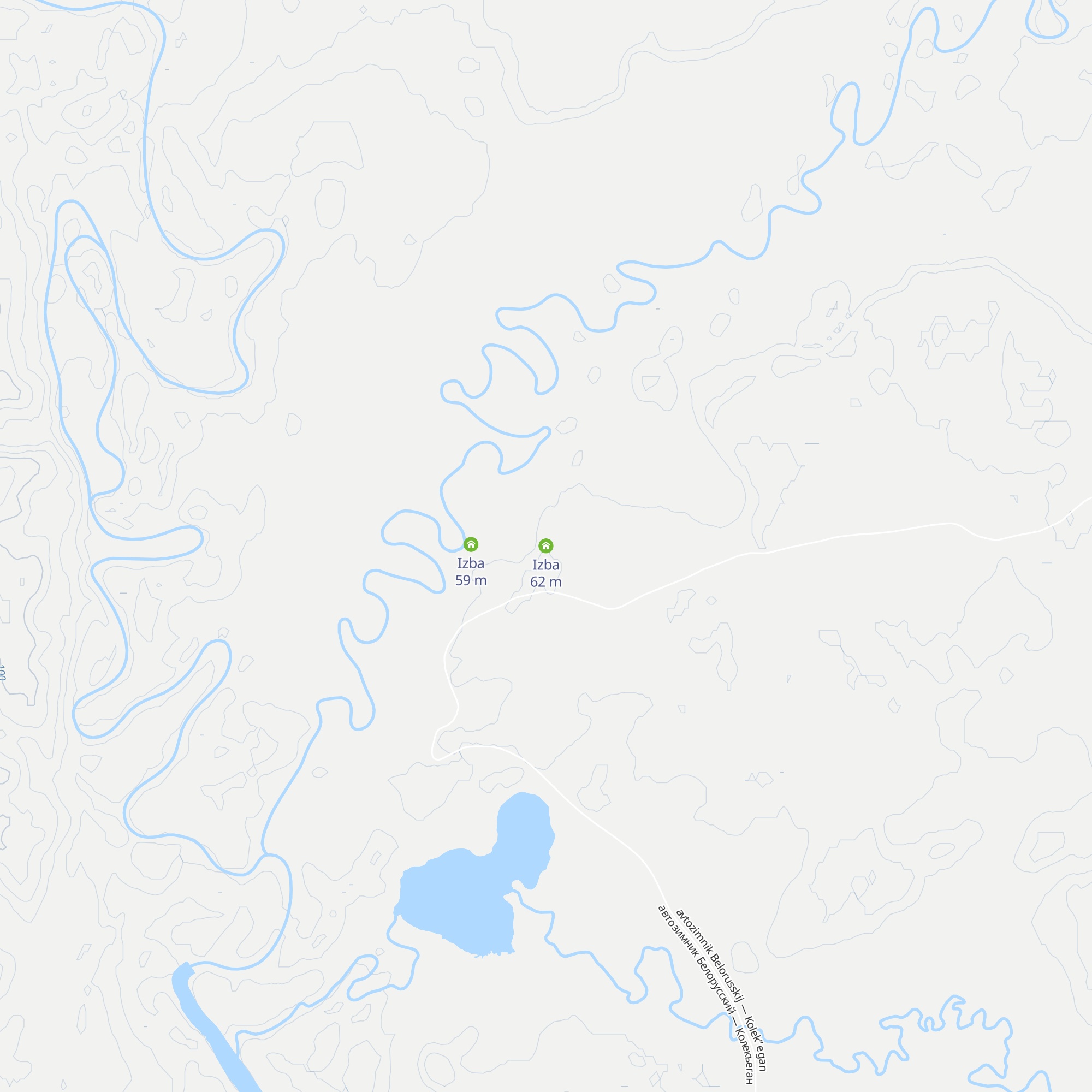 Izba map