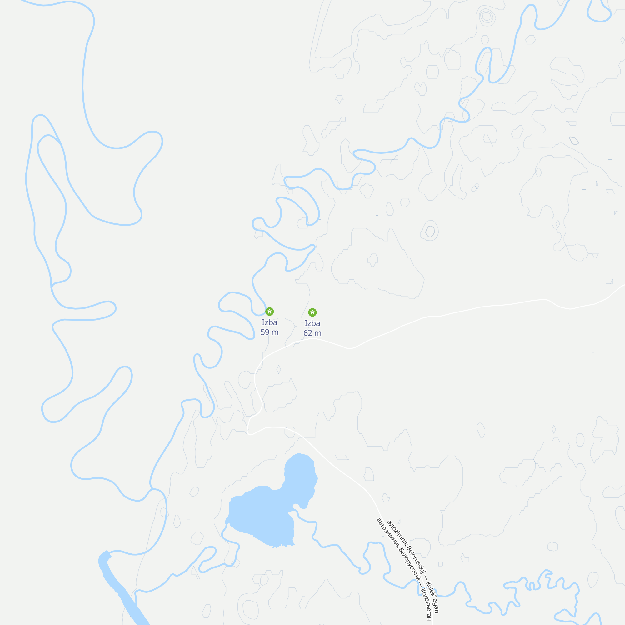 Izba map