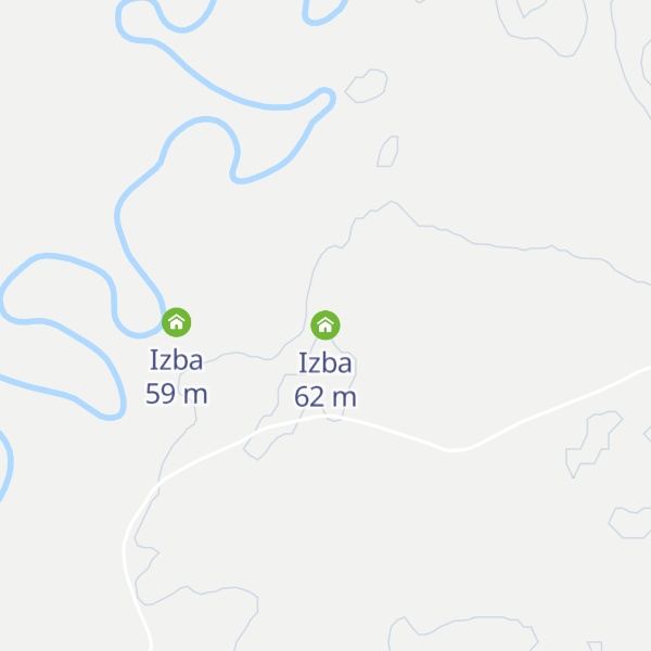 Map of Izba