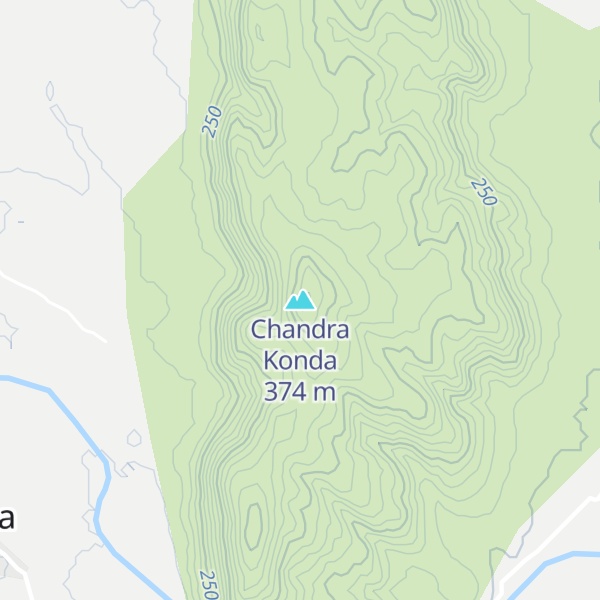 Map of Chandra Konda