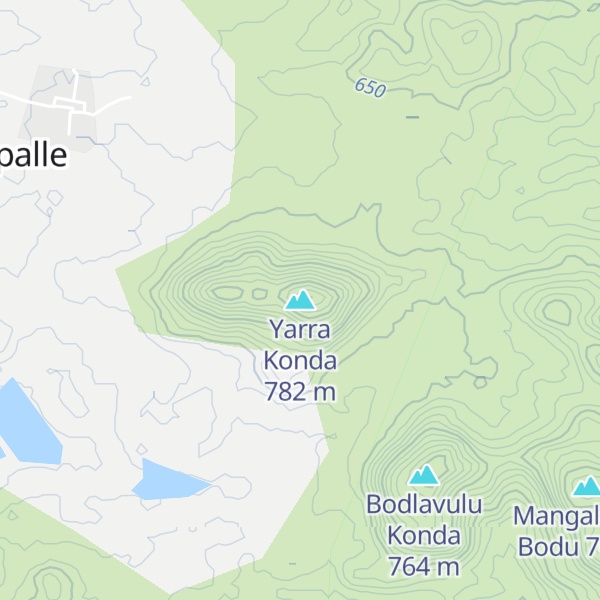 Map of Yarra Konda