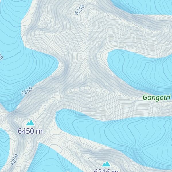 Map of Trimukhi Parbat