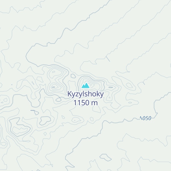 Map of Kyzylshoky