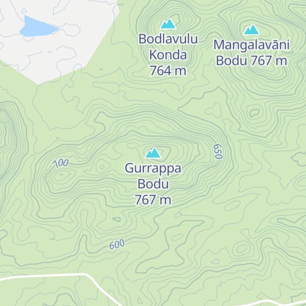 Map of Gurrappa Bodu