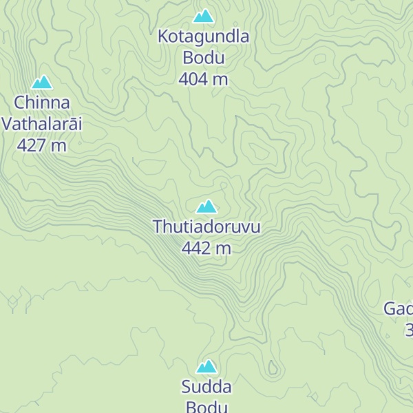 Map of Thutiadoruvu