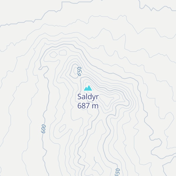 Map of Saldyr