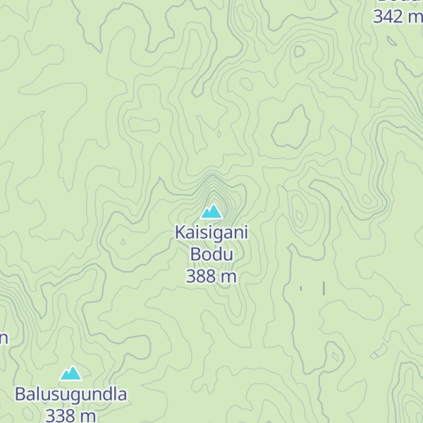 Map of Kaisigani Bodu
