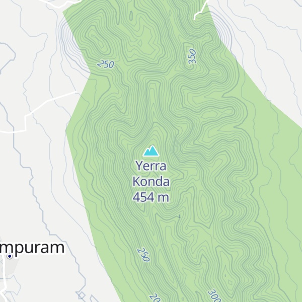 Map of Yerra Konda