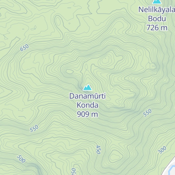 Map of Danamūrti Konda