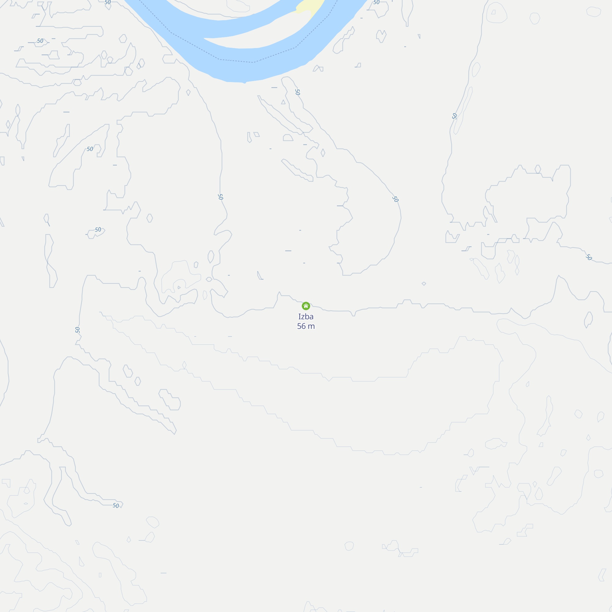Izba map