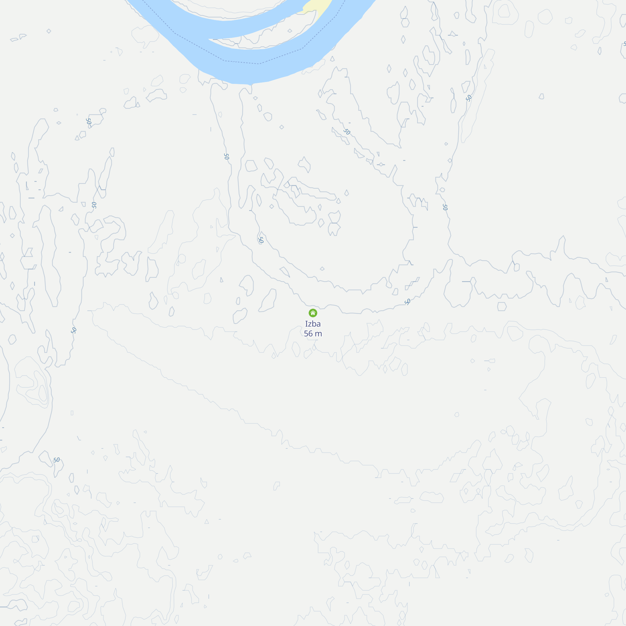 Izba map