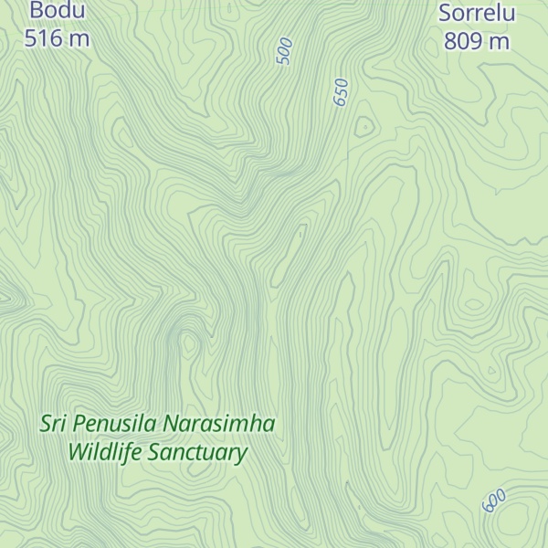 Map of Chākaladāni Konda