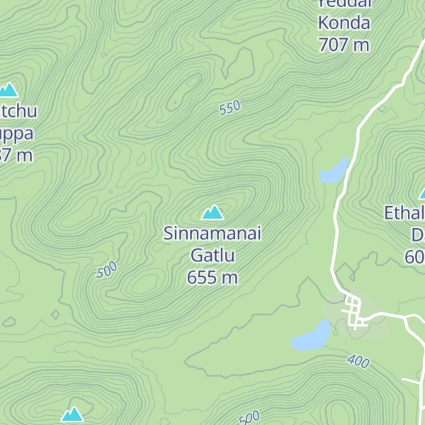 Map of Sinnamanai Gatlu