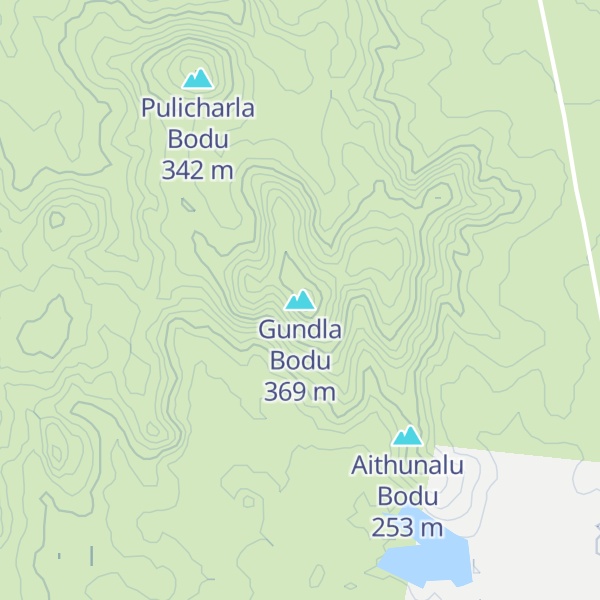 Map of Gundla Bodu