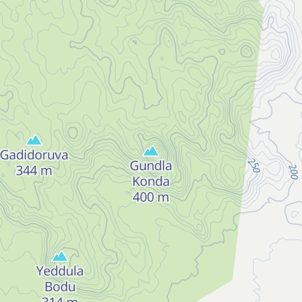 Map of Gundla Konda