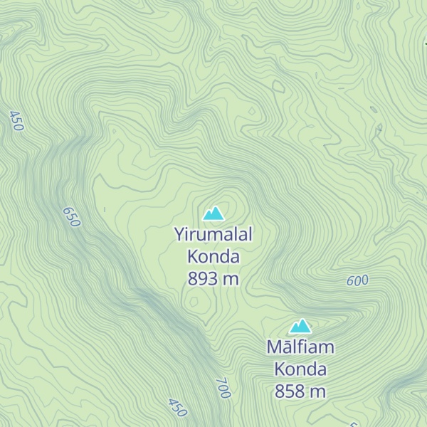 Map of Yirumalal Konda