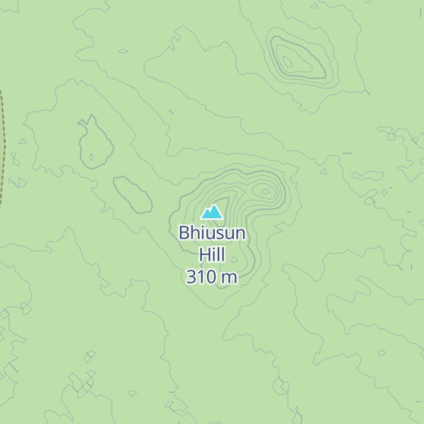 Map of Bhiusun Hill