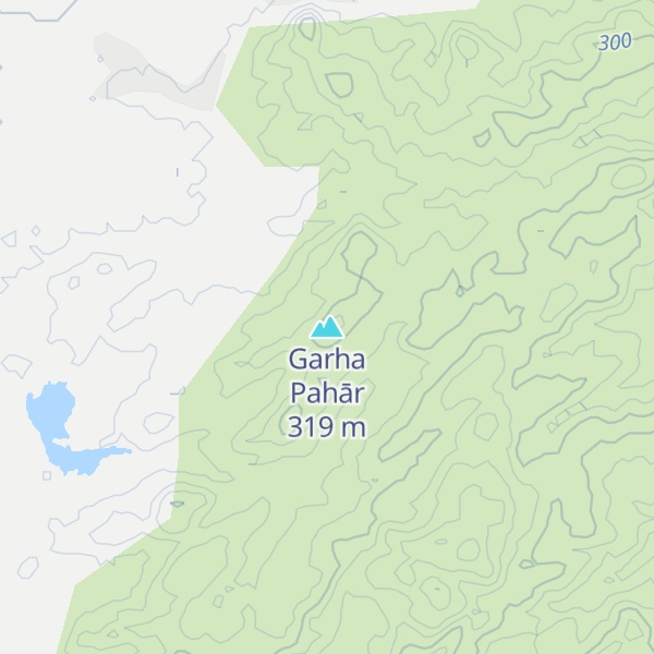 Map of Garha Pahār
