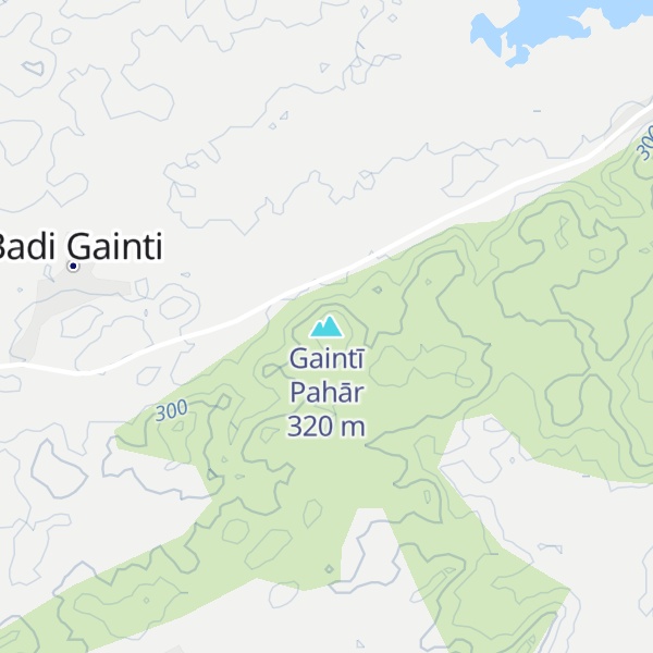 Map of Gaintī Pahār