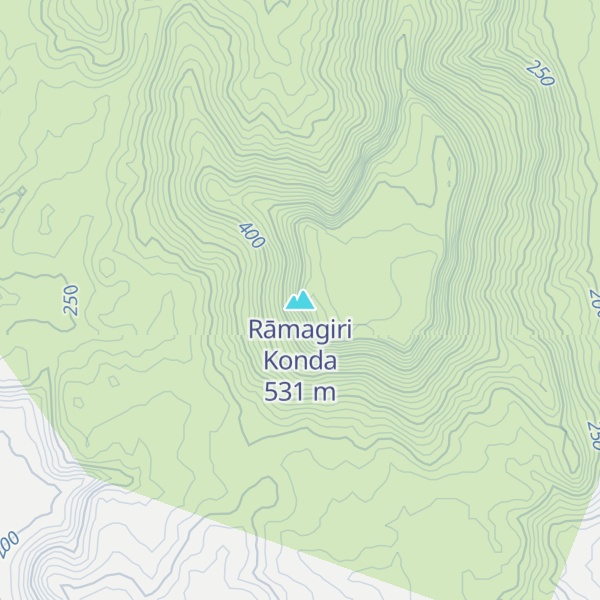 Map of Rāmagiri Konda