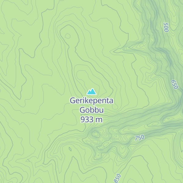 Map of Gerikepenta Gobbu