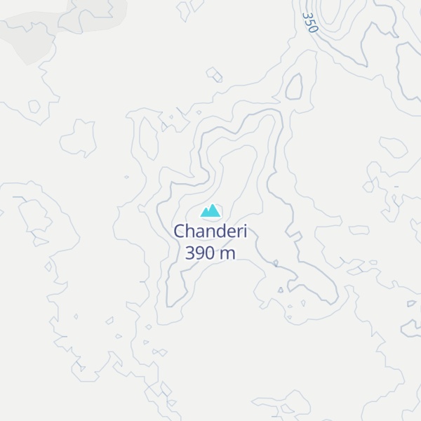 Map of Chanderi