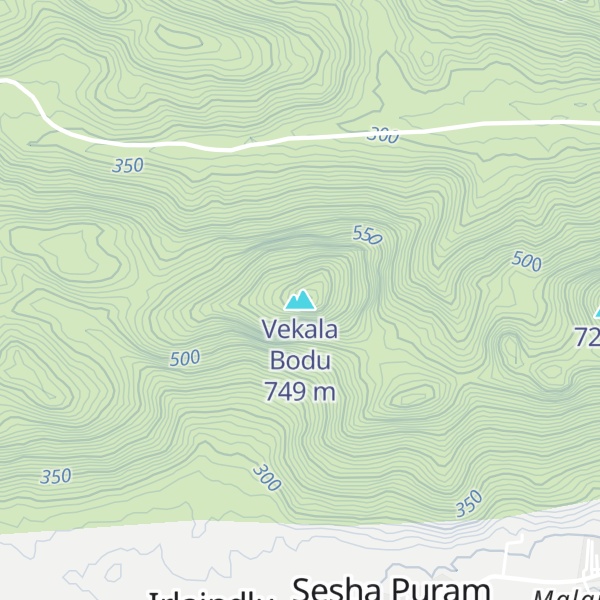 Map of Vekala Bodu