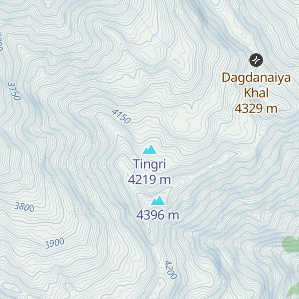 Map of Tingri