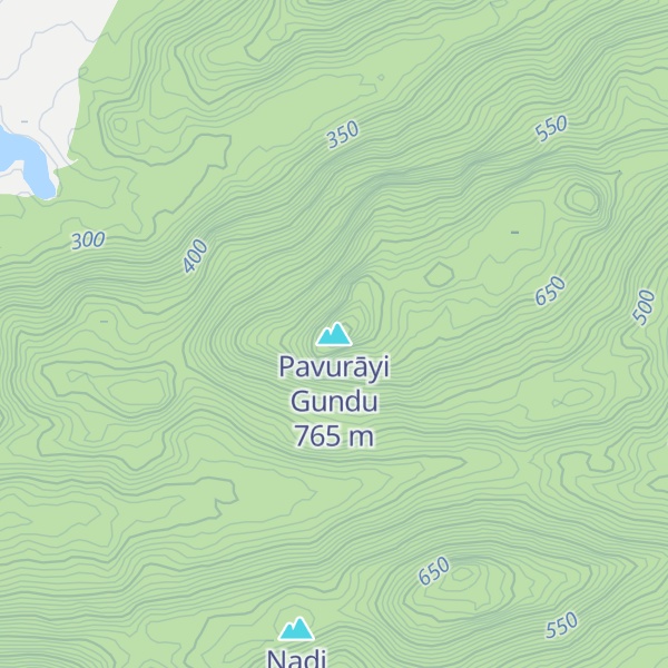 Map of Pavurāyi Gundu
