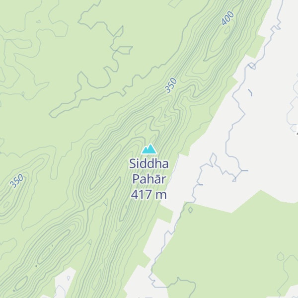 Map of Siddha Pahār