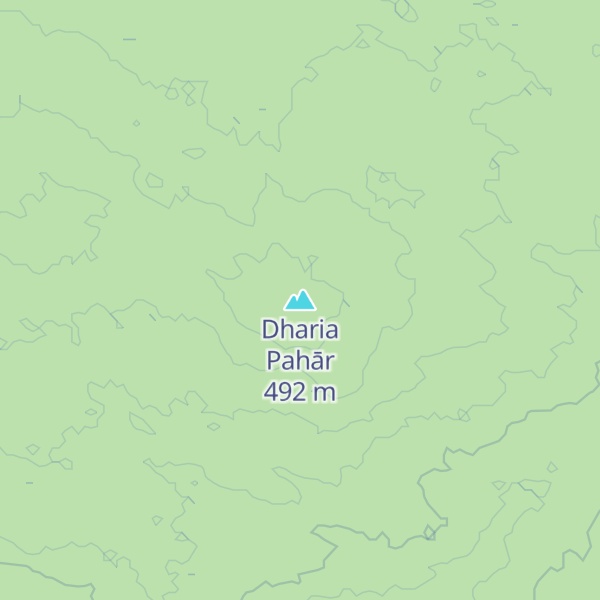 Map of Dharia Pahār