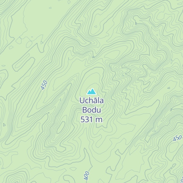 Map of Uchāla Bodu