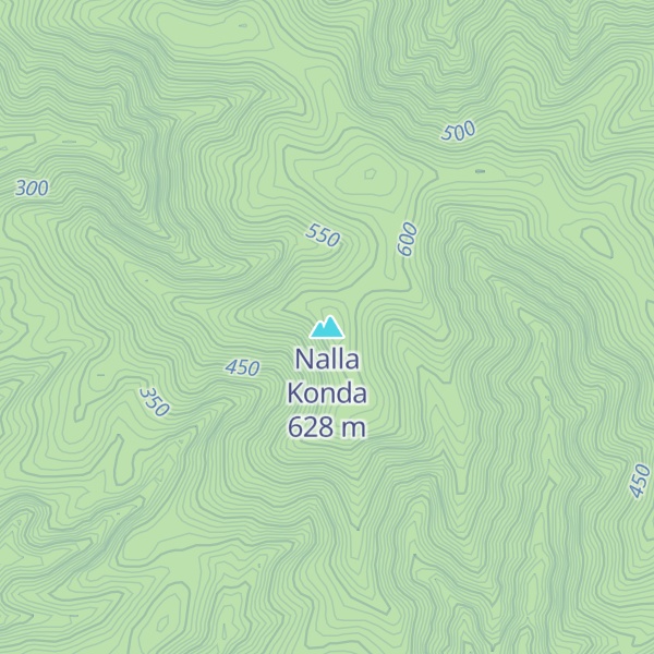 Map of Nalla Konda