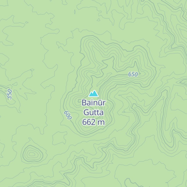 Map of Bainūr Gutta