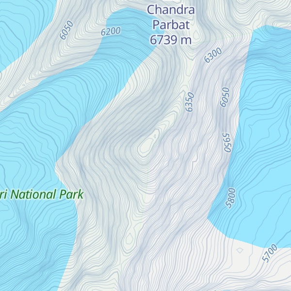 Map of Chandra Parbat S